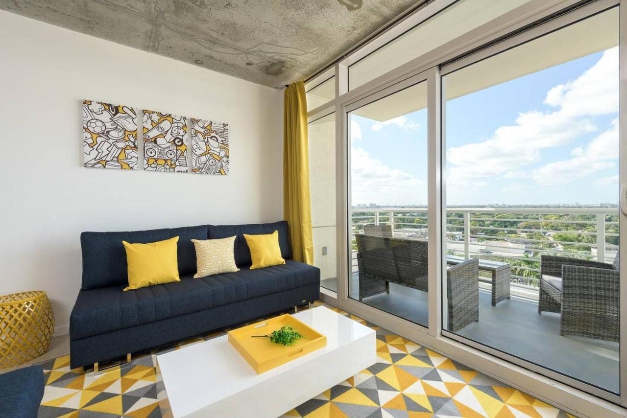 Modern 1 Bedroom Midtown Miami With Free Parking Kültér fotó