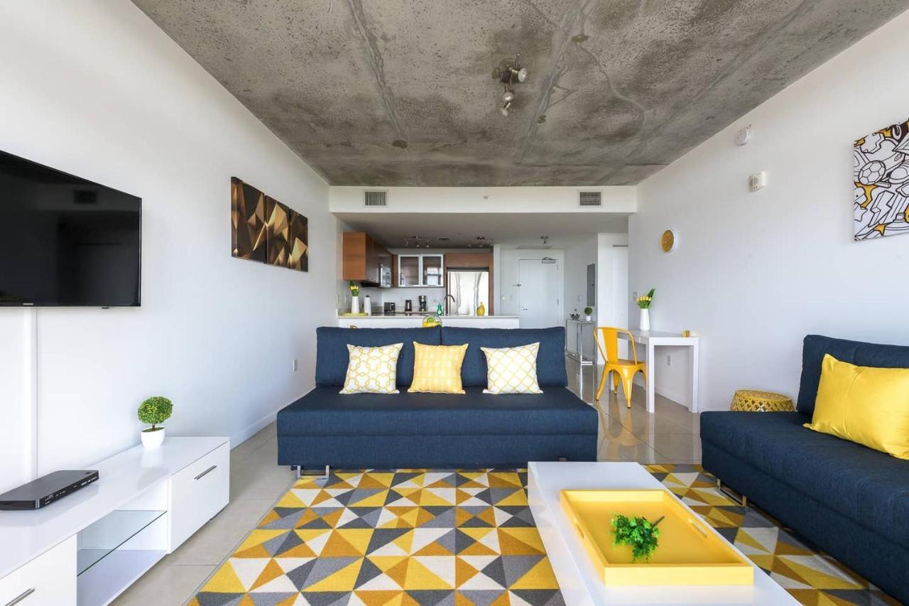 Modern 1 Bedroom Midtown Miami With Free Parking Kültér fotó