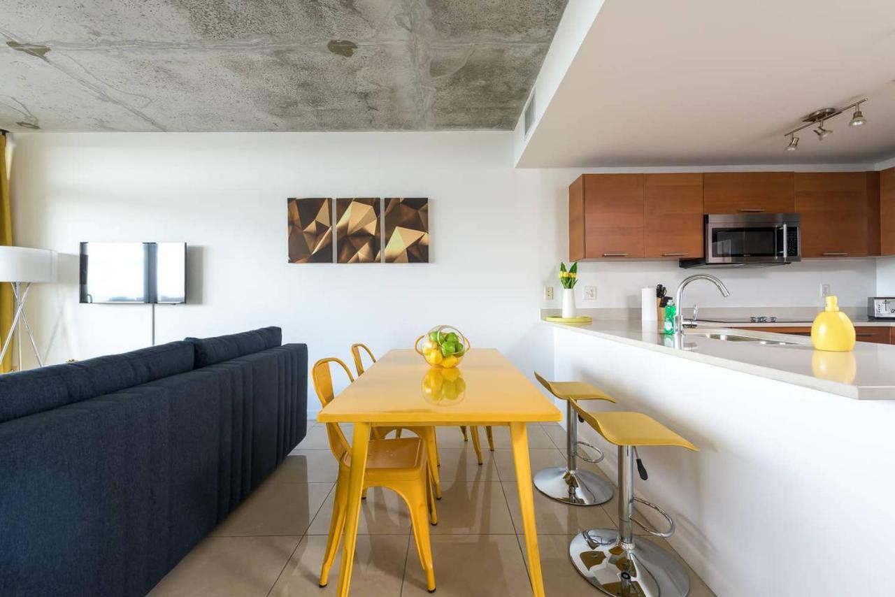 Modern 1 Bedroom Midtown Miami With Free Parking Kültér fotó