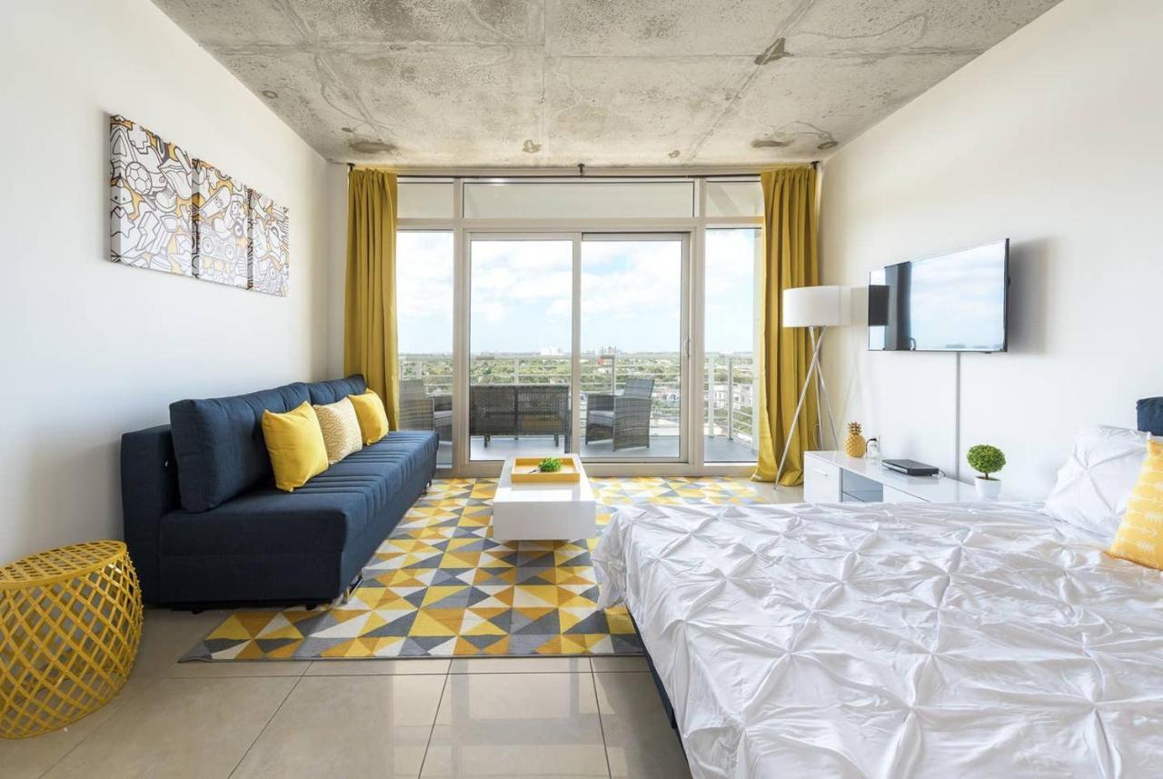 Modern 1 Bedroom Midtown Miami With Free Parking Kültér fotó